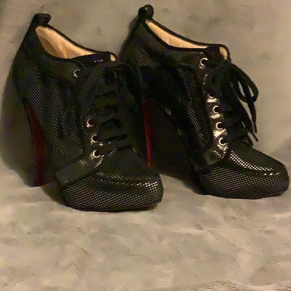 Christian Louboutin Lace up Stilettos